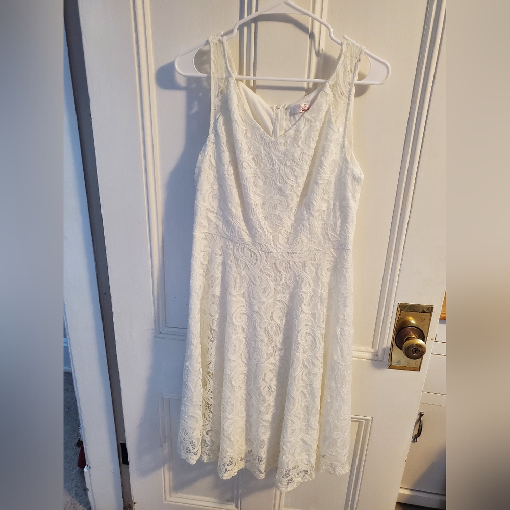 White Lace Dress